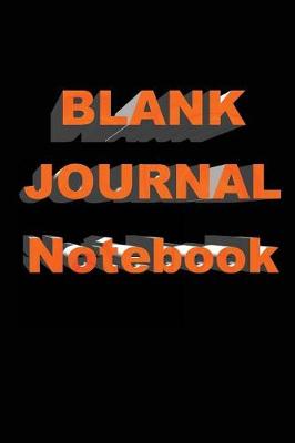 Book cover for Blank Notebook Journal