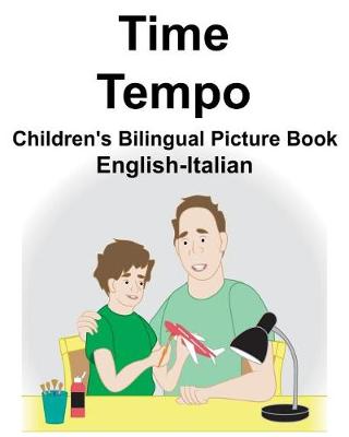 Book cover for English-Italian Time/Tempo Children's Bilingual Picture Book