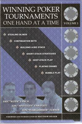 Book cover for Winning Poker Tournaments One Hand at a Time