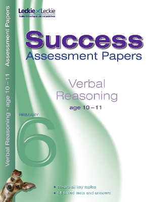 Cover of Verbal Reasoning Assessment papers 10-11