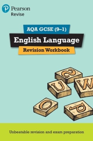 Cover of Pearson REVISE AQA GCSE English Language Revision Workbook - for 2025 and 2026 exams