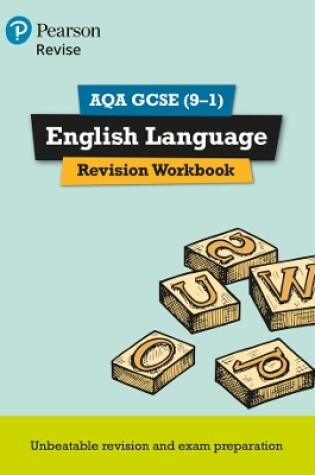 Cover of Pearson REVISE AQA GCSE (9-1) English Language Revision Workbook: For 2024 and 2025 assessments and exams (REVISE AQA GCSE English 2015