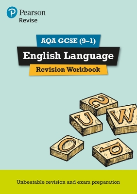 Book cover for Pearson REVISE AQA GCSE (9-1) English Language Revision Workbook: For 2024 and 2025 assessments and exams (REVISE AQA GCSE English 2015