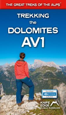 Book cover for Trekking the Dolomites AV1