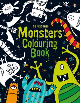 Book cover for Monsters Colouring Book