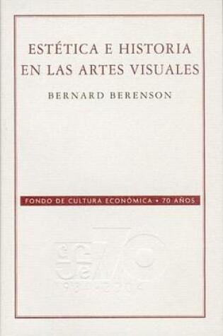 Cover of Estetica E Historia En Las Artes Visuales