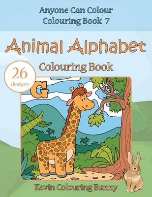 Book cover for Animal Alphabet Colouring Book