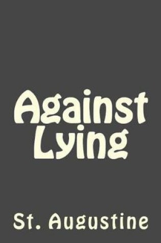 Cover of Against Lying