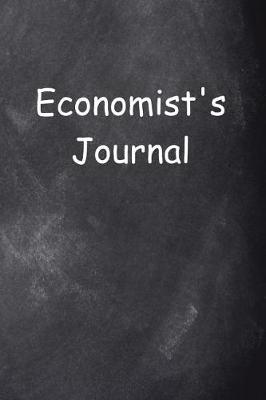 Cover of Economist's Journal Chalkboard Design