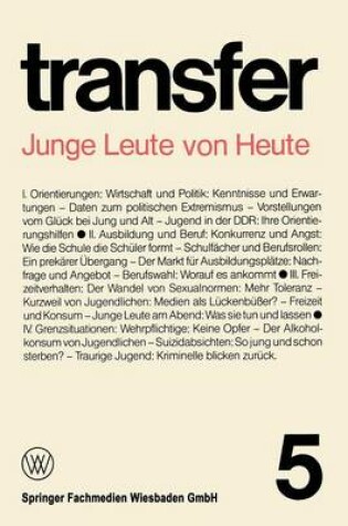 Cover of Junge Leute von Heute