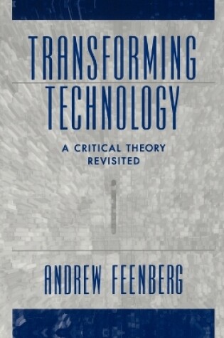 Cover of Transforming Technology