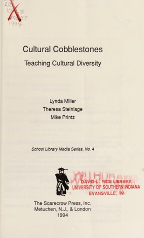 Cover of Cultural Cobblestones