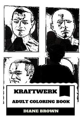 Cover of Kraftwerk Adult Coloring Book