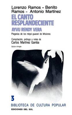 Book cover for Canto Resplandeciente, El