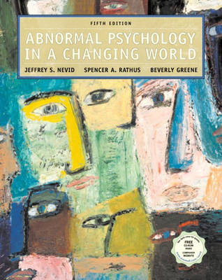 Book cover for Abnormal Psychology in a Changing World with CD-ROM