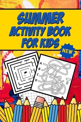 Book cover for Summer Activity Book for Kids