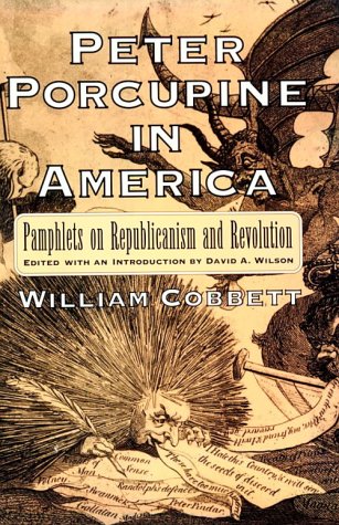 Book cover for Peter Porcupine in America