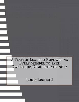 Book cover for A Team of Leaders