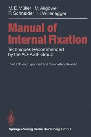 Cover of Manual of Internal Fixation