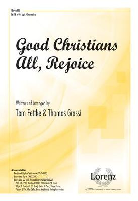 Cover of Good Christians All, Rejoice