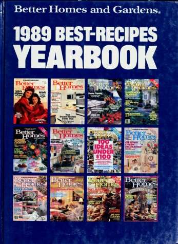 Cover of Best Recipes Yearbook, 1989