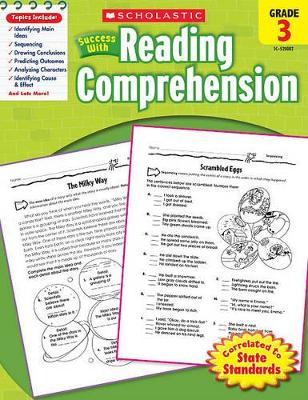 Book cover for Scholastic Success with Reading Comprehension: Grade 3 Workbook