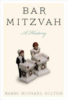 Book cover for Bar Mitzvah, a History