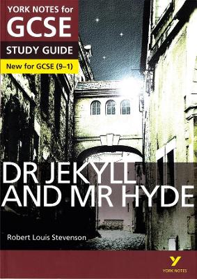 Book cover for Dr Jekyll and Mr Hyde: York Notes for GCSE everything you need to catch up, study and prepare for and 2023 and 2024 exams and assessments