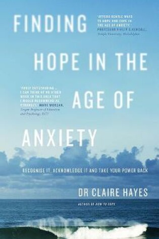 Cover of Finding Hope In The Age Of Anxiety