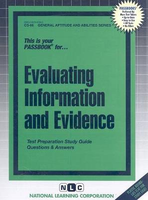 Book cover for Evaluating Information and Evidence