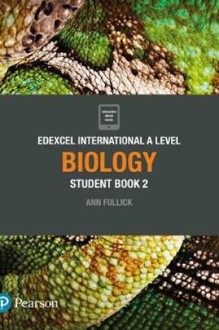 Cover of Pearson Edexcel International A Level Biology Student Book