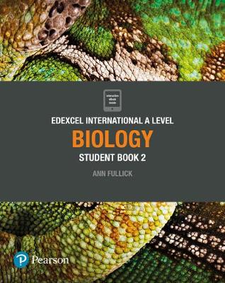 Book cover for Pearson Edexcel International A Level Biology Student Book