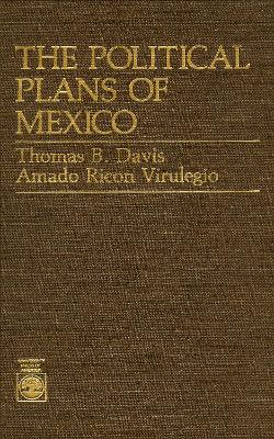 Book cover for The Political Plans of Mexico