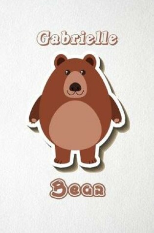 Cover of Gabrielle Bear A5 Lined Notebook 110 Pages