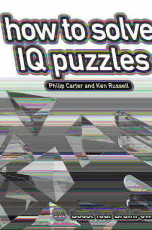 Cover of How to Solve IQ Puzzles
