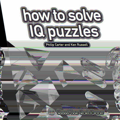 Book cover for How to Solve IQ Puzzles