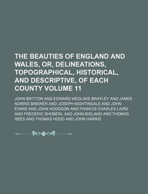 Book cover for The Beauties of England and Wales, Or, Delineations, Topographical, Historical, and Descriptive, of Each County Volume 11