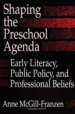 Book cover for Shaping the Preschool Agenda