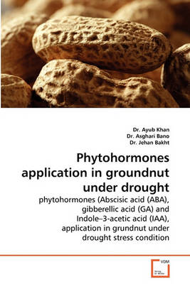 Book cover for Phytohormones application in groundnut under drought