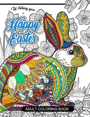 Cover of Happy Easter Adult Coloring book