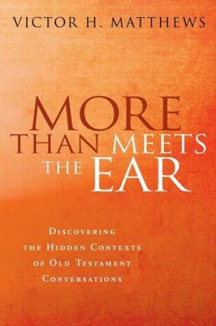 Cover of More Than Meets the Ear