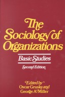 Book cover for The Sociology of Organizations