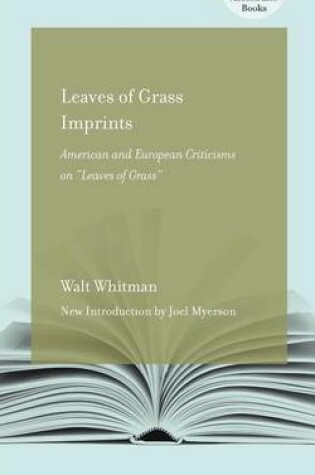 Cover of Leaves of Grass Imprints