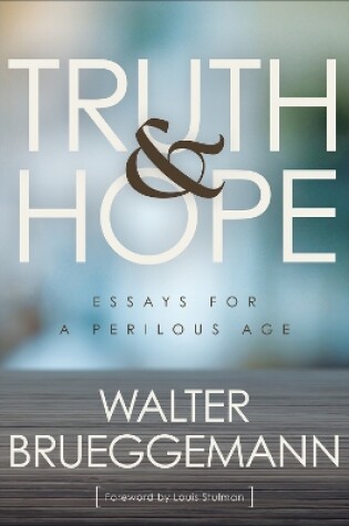 Cover of Truth and Hope