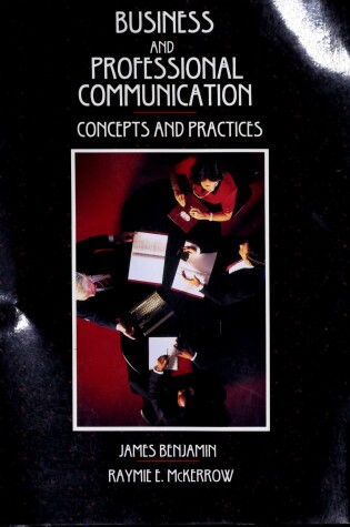 Cover of Business and Professional Communication