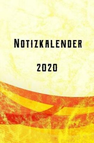 Cover of Notizkalender 2020