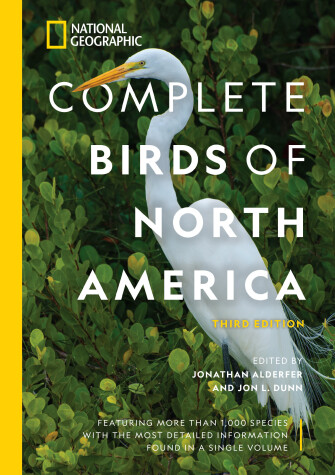 Book cover for National Geographic Complete Birds of North America, 3rd Edition