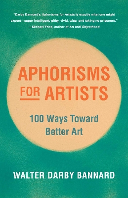 Book cover for Aphorisms for Artists