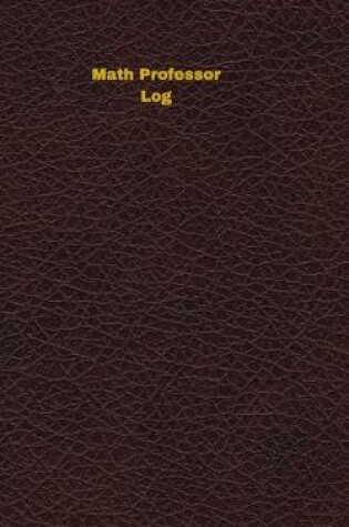 Cover of Math Professor Log