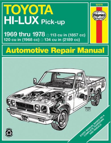 Book cover for Toyota Hi-lux and Hi-ace Owner's Workshop Manual